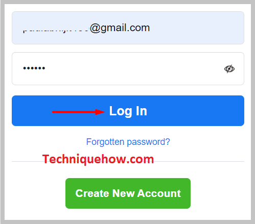 Then open Facebook.com and make sure you are logged