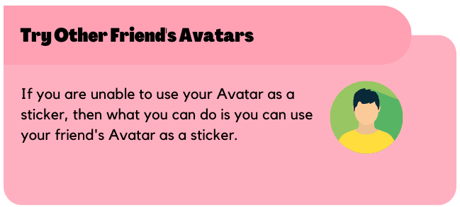 Try Other Friend's Avatars