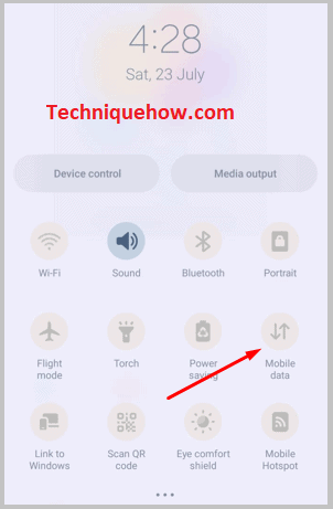 Turn Off Data Connection