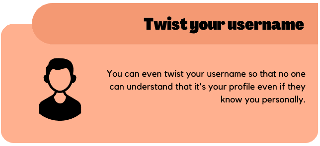 Twist your username
