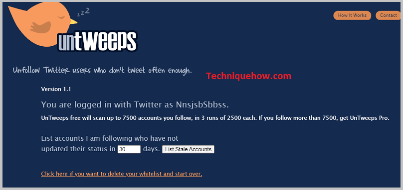 Untweeps