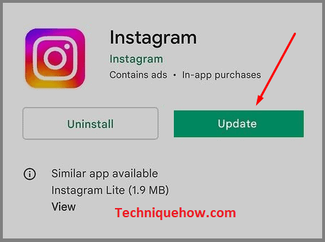 Update Instagram App