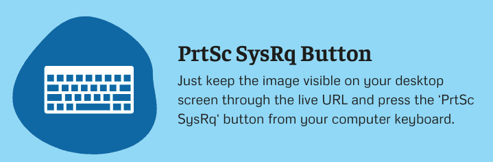 Using PrtSc SysRq Button