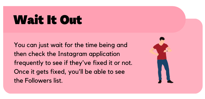 Wait it out