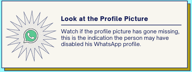 Look at the Profile Picture