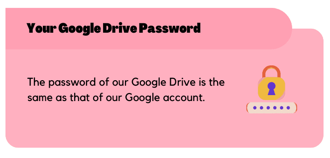Your Google Drive Password