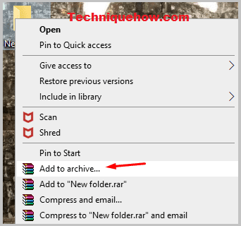 Add to archive