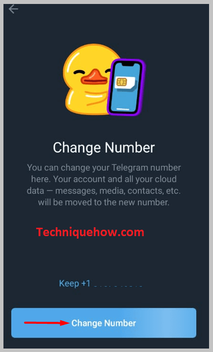 change number on telegram