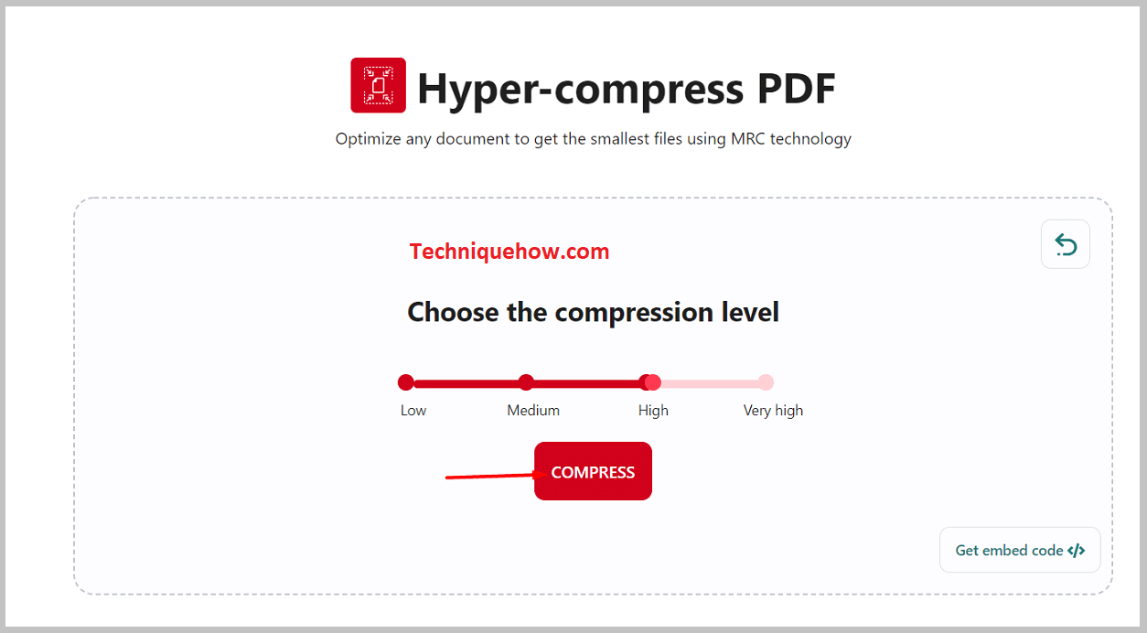 choose the document size you wan