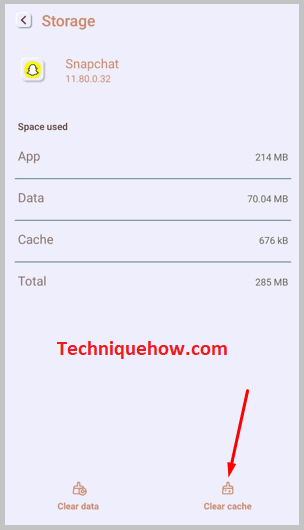 Clear Cache