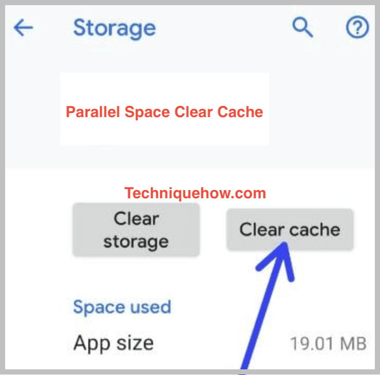 clear-cache-parallel-space