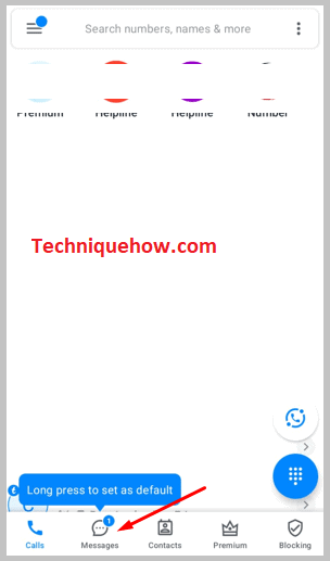 click Messages