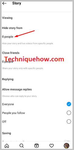 click on 0 people