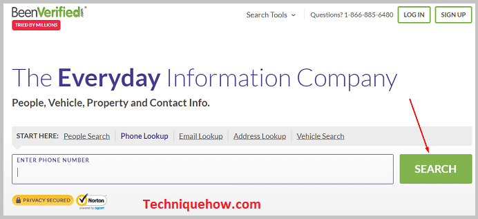 click on SEARCH