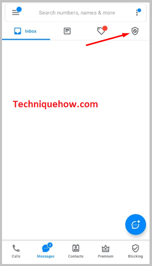 click on the Spam
