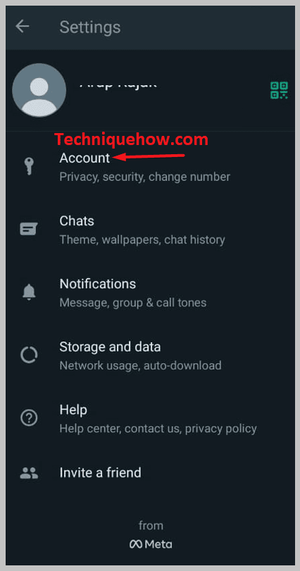 click on the first option Account on FMmode