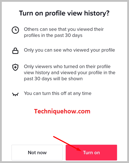 click on the option “Visitors Alerts”.