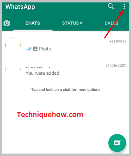 click on the three dots icon