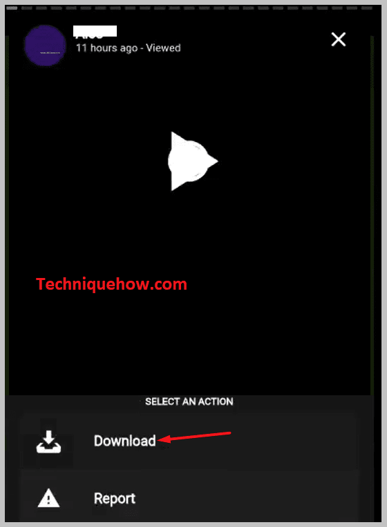  download the story click on the 'Download' option