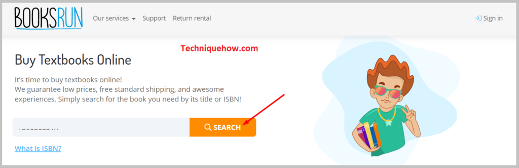 enter the ISBN or title of your book