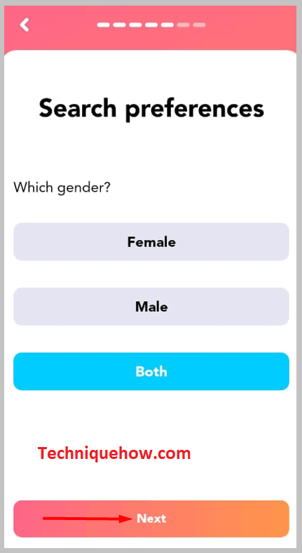 find matches on Snapchat for you