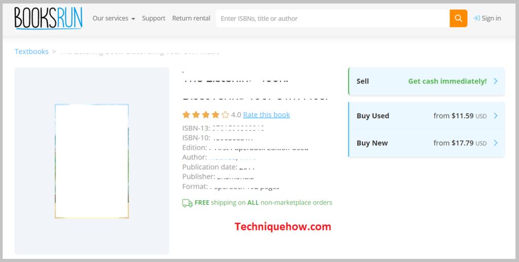 get a prepaid shipping label books