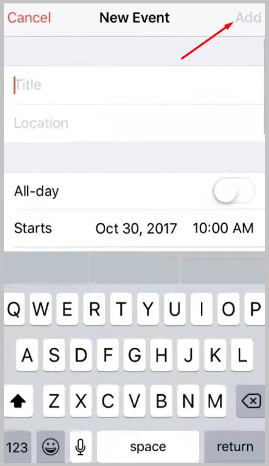 giving a name to the set alarm, or adding
