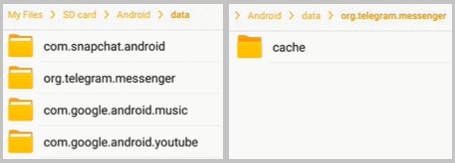 cache folder