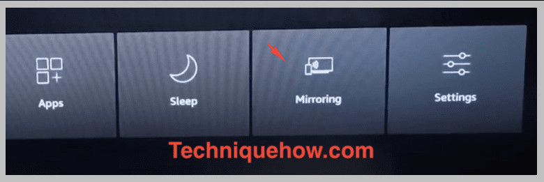  select the option Mirroring