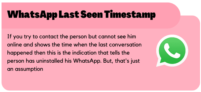 info _WhatsApp Last Seen Timestamp
