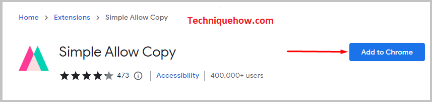 install Simple Allow Copy