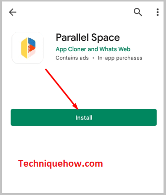 install the Parallel Space
