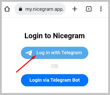  login into your Telegram account there on iPhone