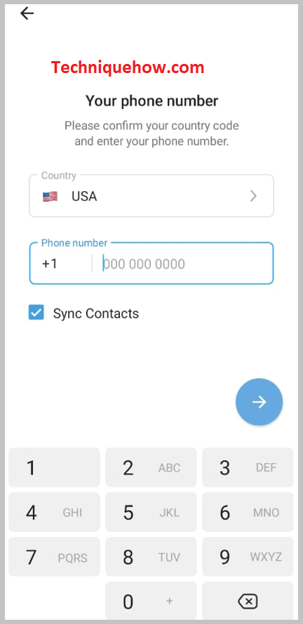 new account has been created telegram app