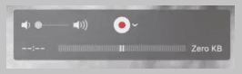 recording screen flashing