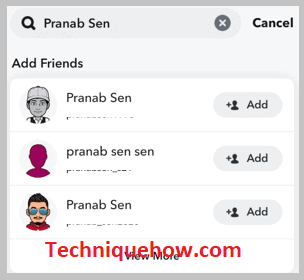 search list