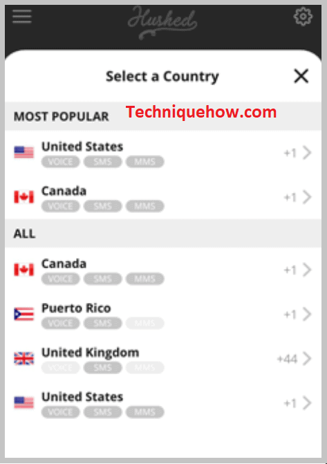  select your country