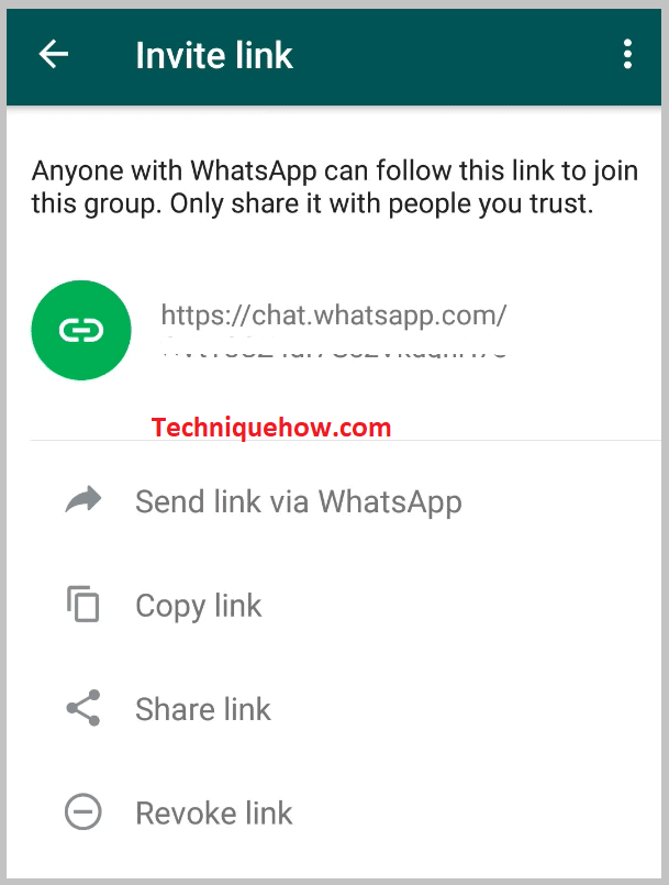 share the link with your friends