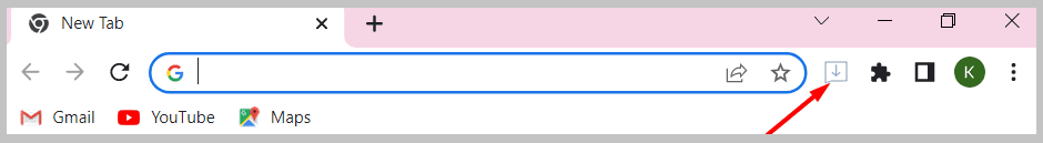 tap on the extension and select the date range