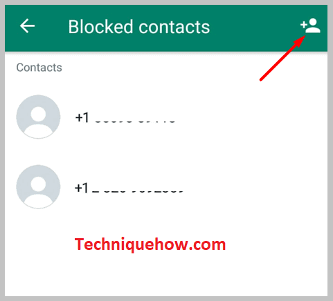 will allow you to select the contact