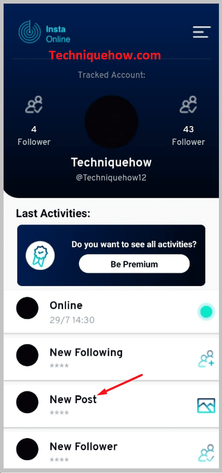will display the posts