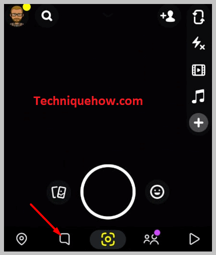you'll find a chat icon