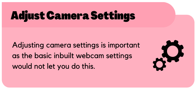 macbook camera settings brightness