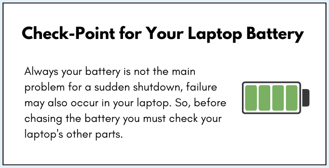 Basic Check-Point for your Laptop Battery
