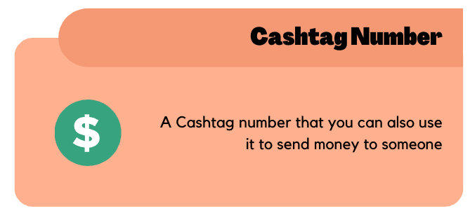 Cashtag number