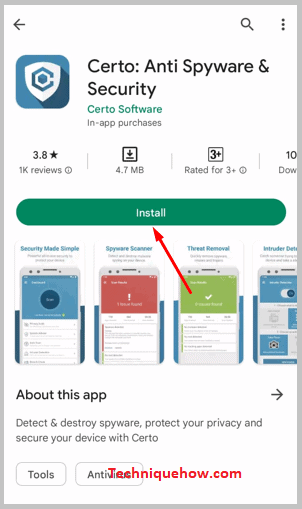 Certo Anti-spyware & Security