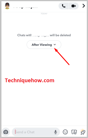 Click on After Viewing