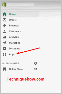 Click on Apps