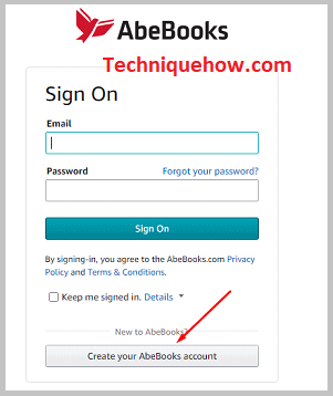 Click on Create Account