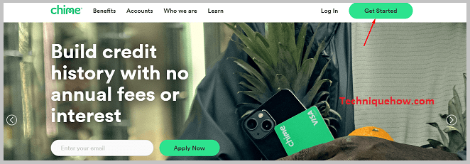 Click on Get Started